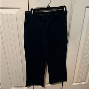 Lysse Blue Ankle Cropped Jeans